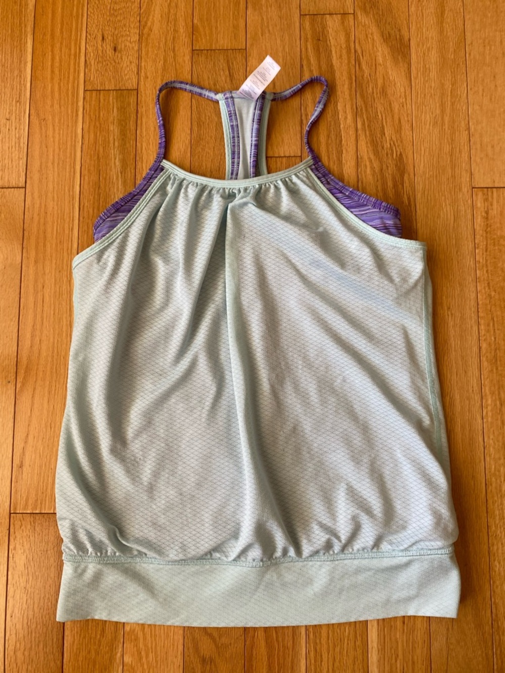 Mint and purple ivivva Lululemon tank